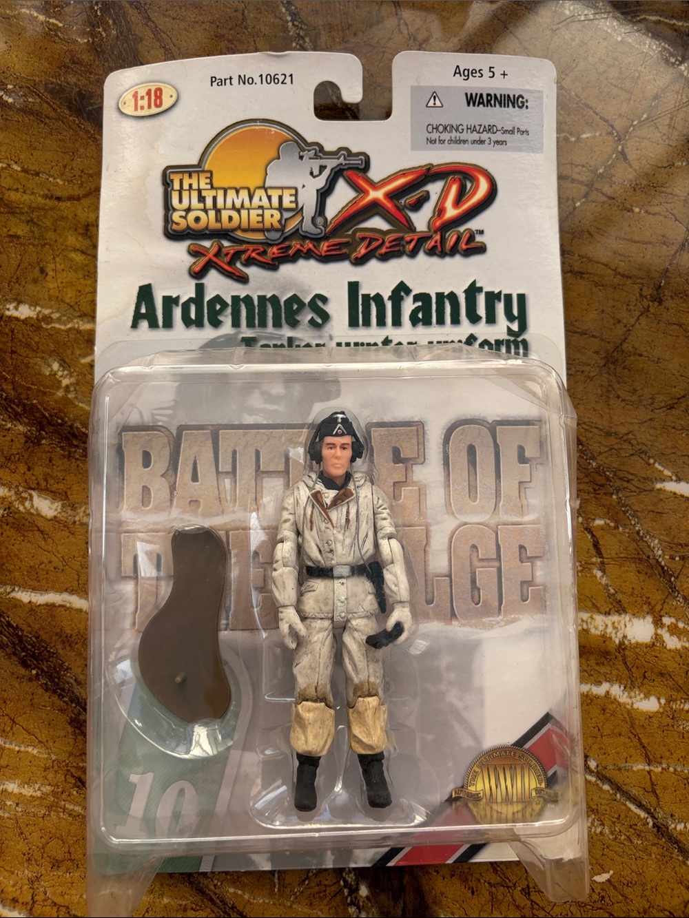XD Xtreme Detail Ardennes Infantry Action Figure - White